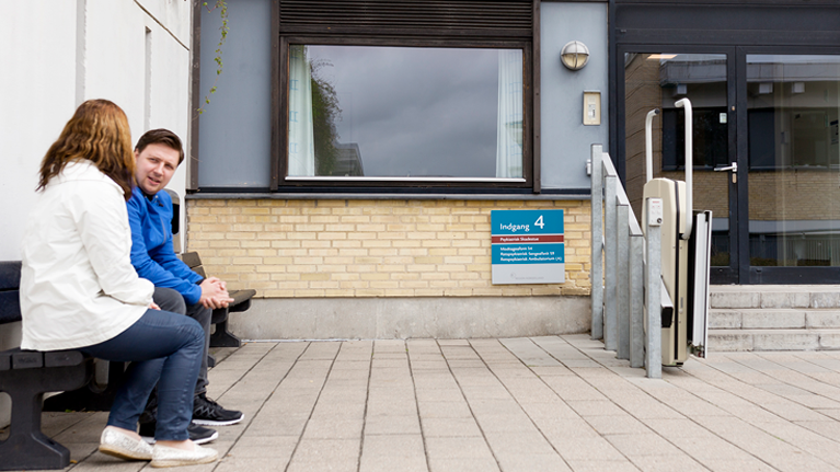 Indgang til Psykiatrisk Skadestue